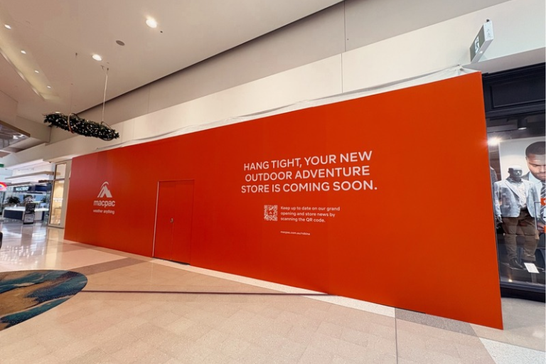 Macpac Hoarding